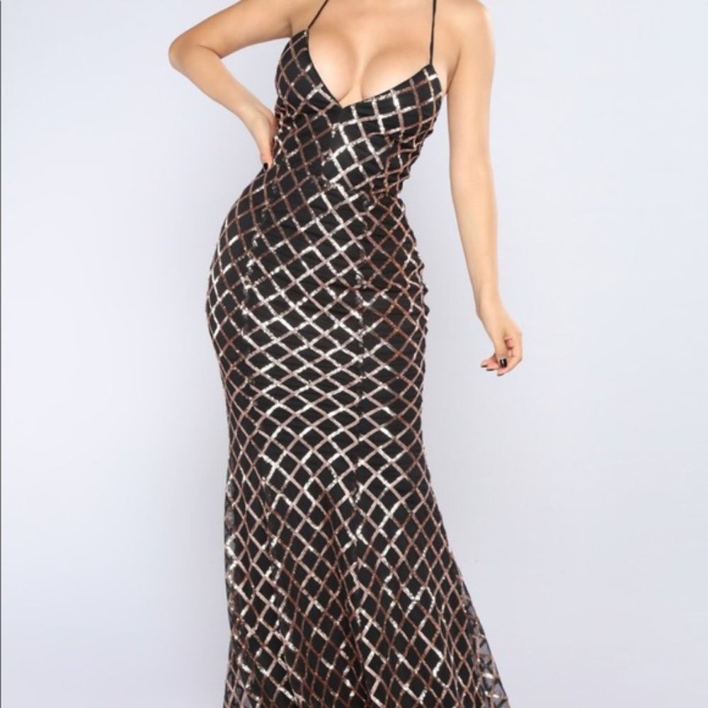 Midnight Caller Maxi Dress